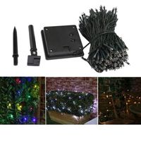 100LED String Solar Powered Fairy Lights Garden Christmas Waterproof Outdoor